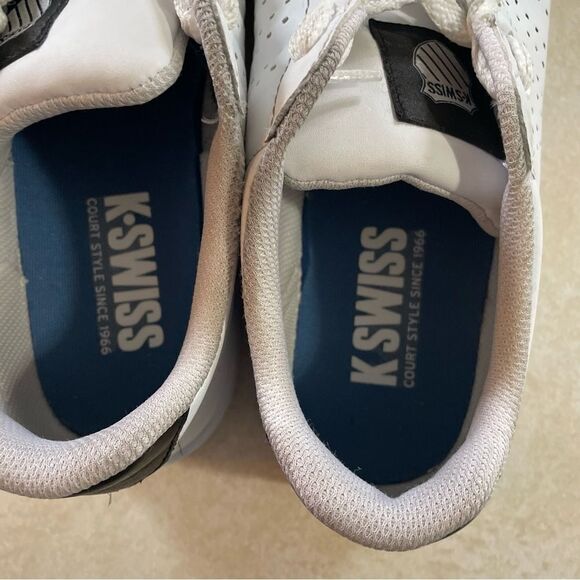 K Swiss Court Casper white shoes men’s size 8 low top - Picture 7 of 8